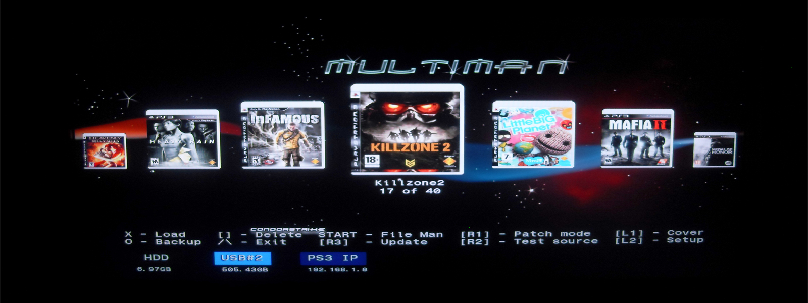 скачать multiman на playstation 3