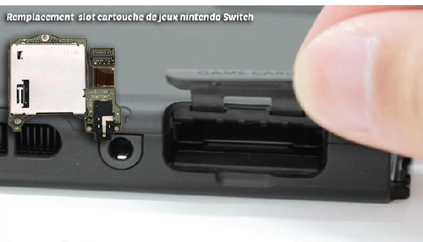 Remplacement lecteur micro SD NINTENDO Switch