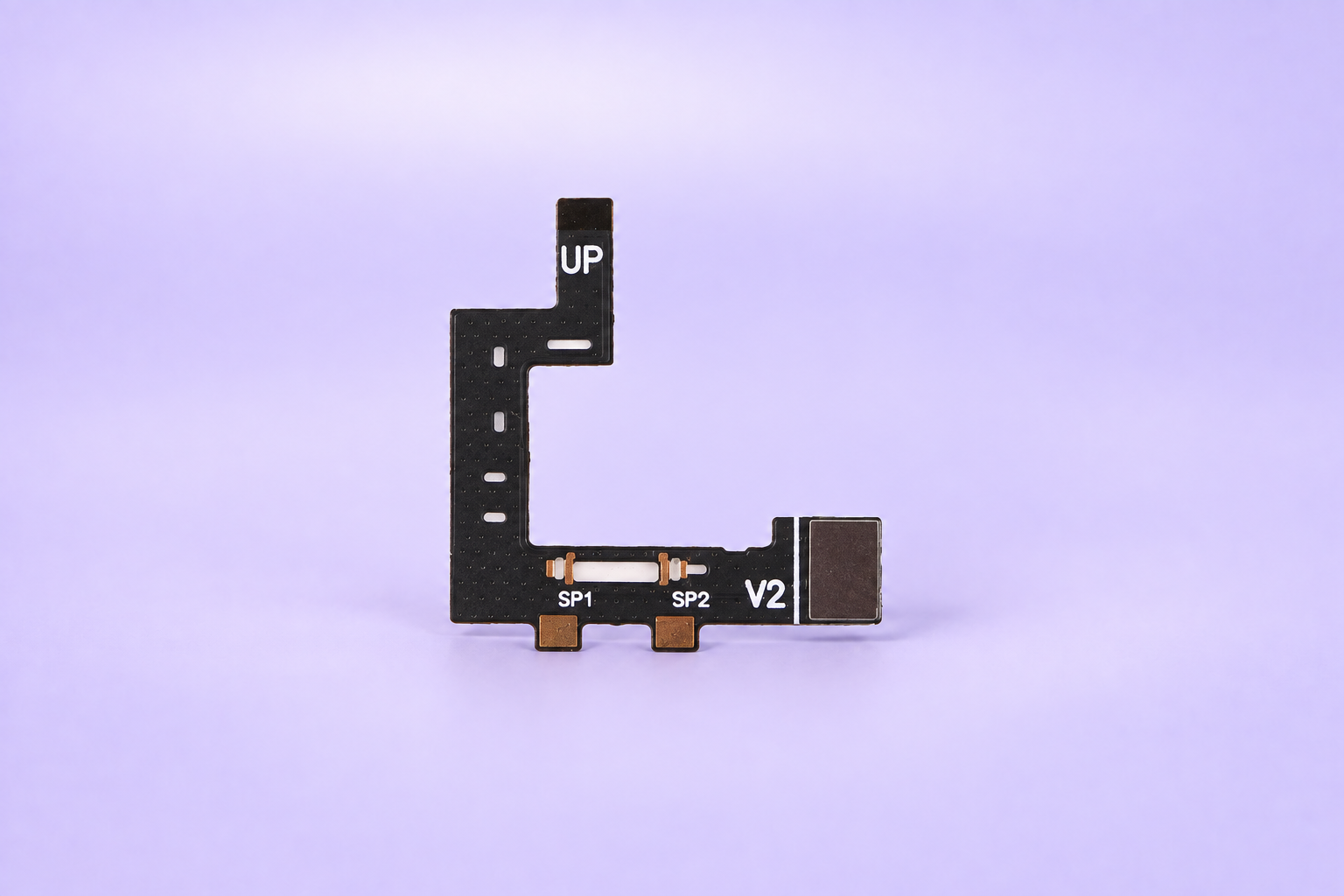 Nappe CPU Switch V2 de remplacement sur fond lavande