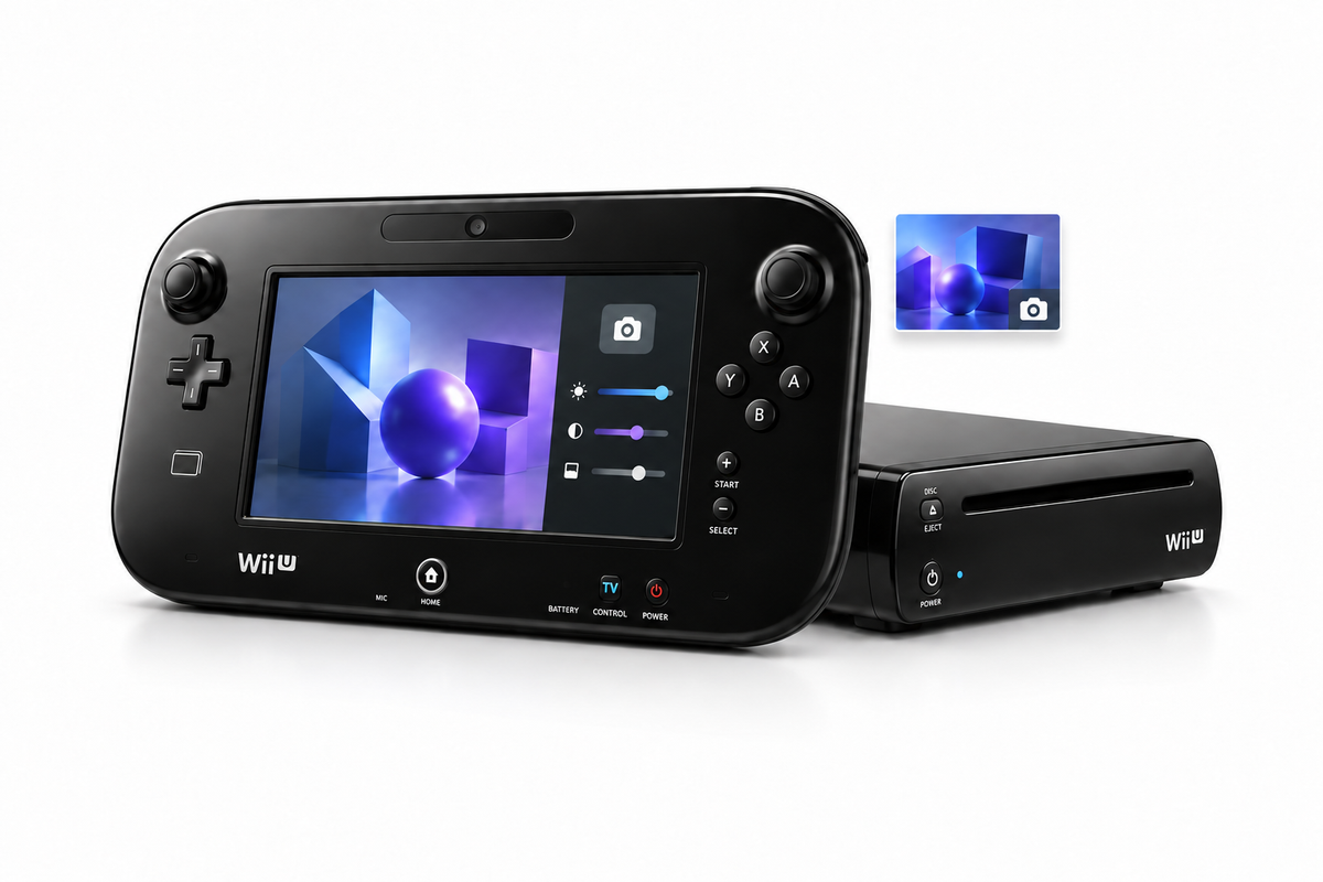 Wii U — Mods et captures