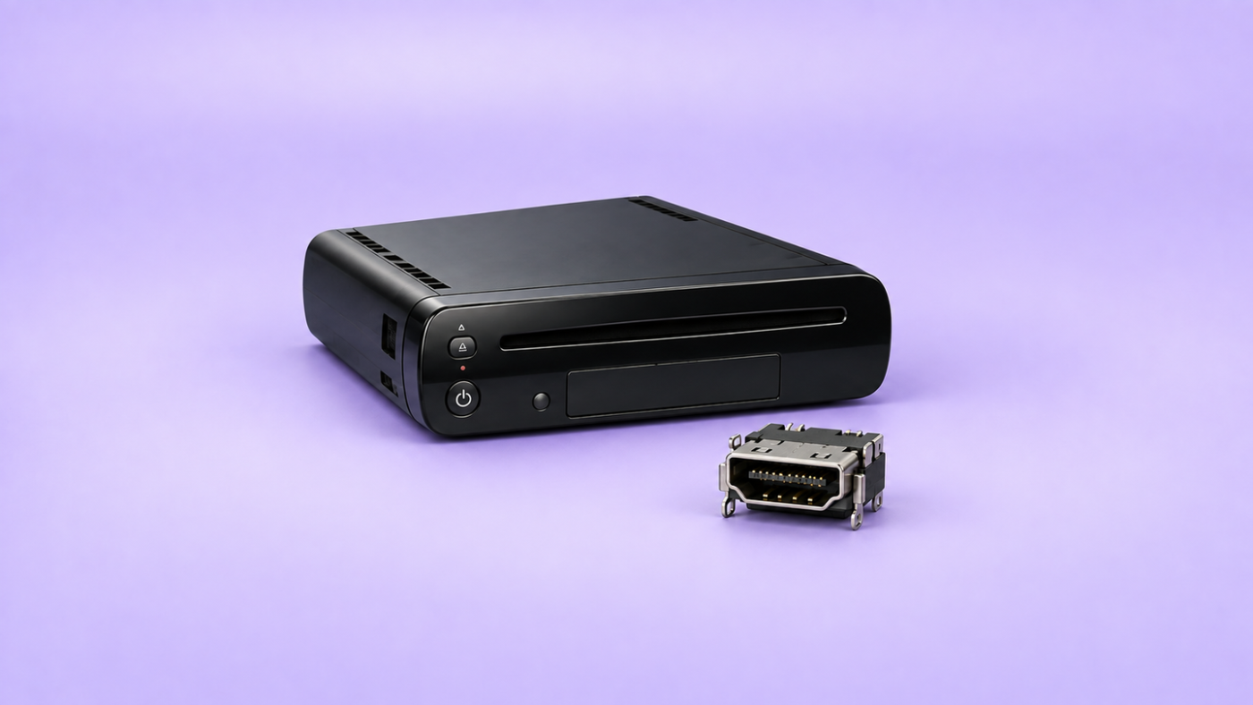 Réparation port HDMI Wii U